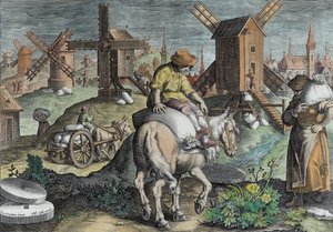 Windmills, plate 12 from 